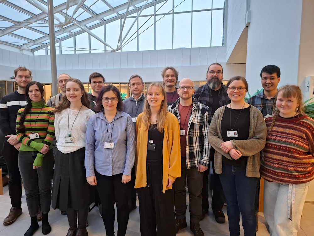 Group photo of Carbon Cycle group members.