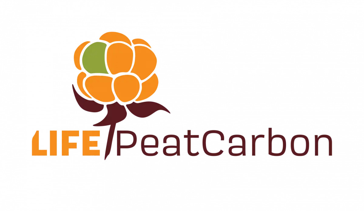 Logo for the project LIFE PeatCarbon.