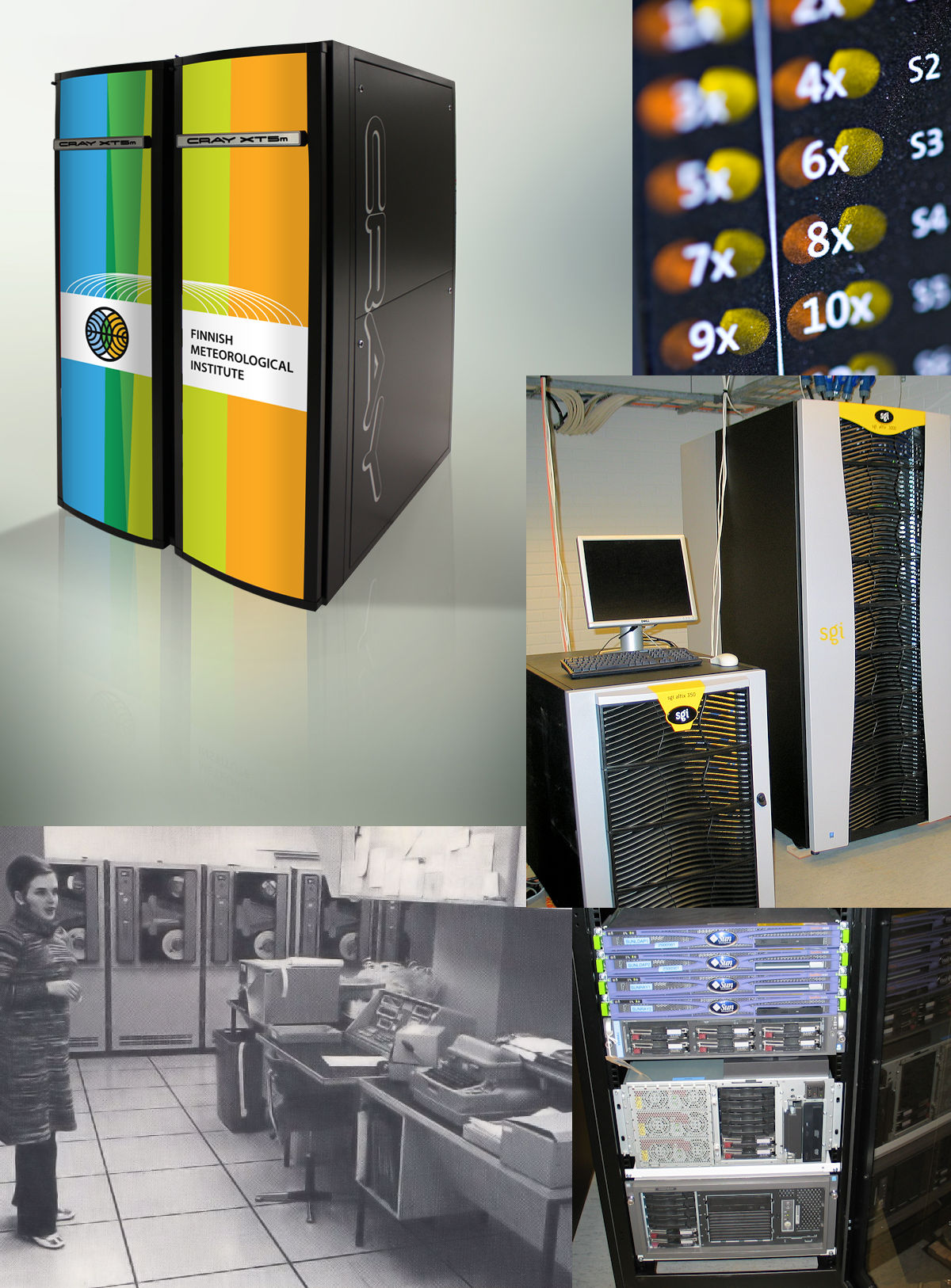 Modelling activities at FMI have always been based on the latest available computer technology.