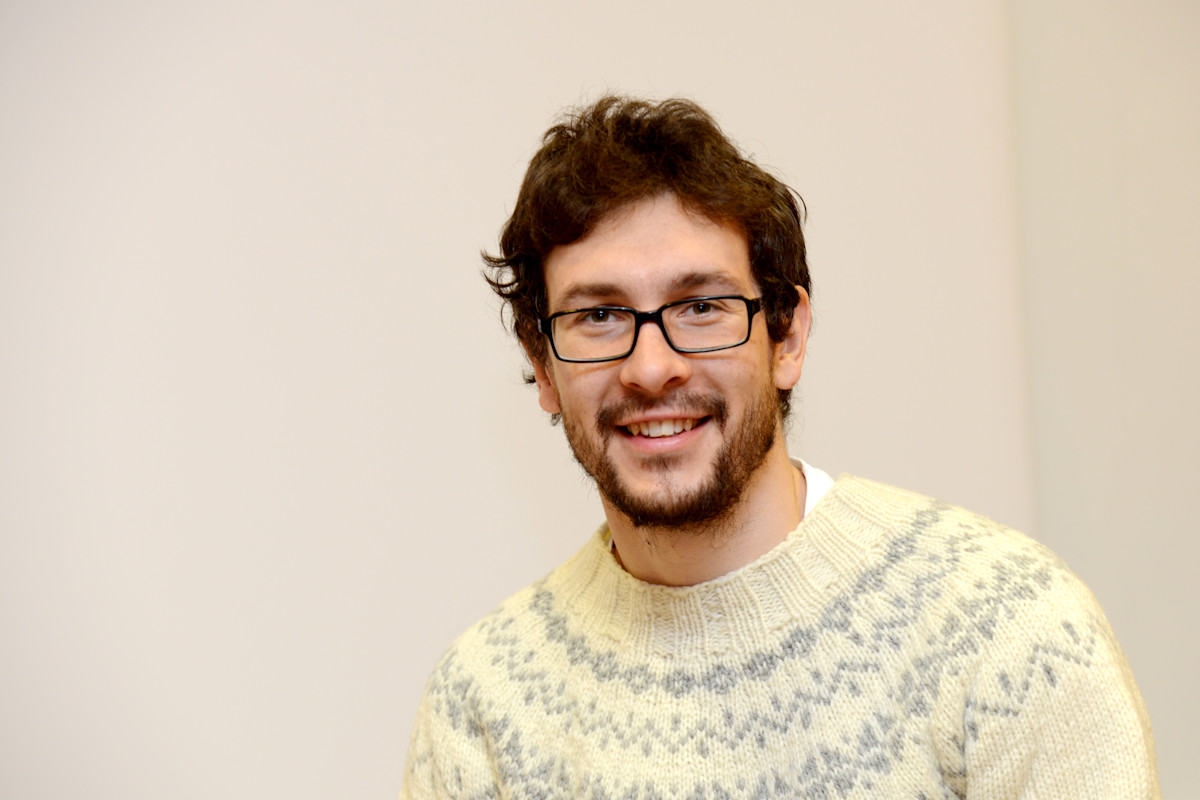 Picture of Timo Ryyppö, the group manager in the Arctic Space Centre. 